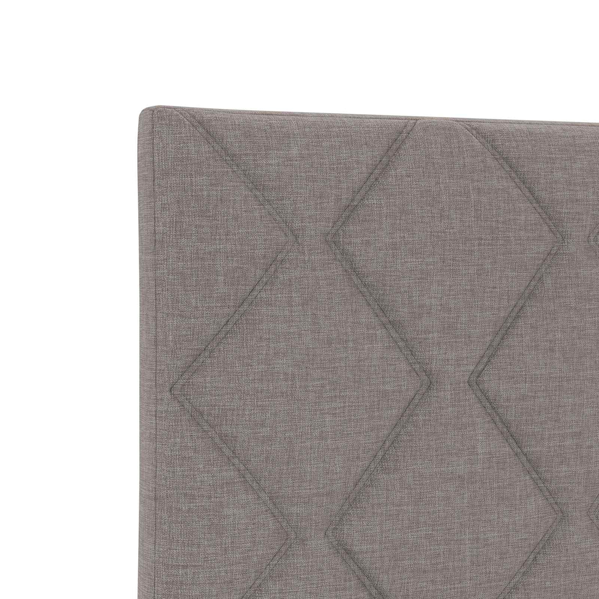 Boxspringbett mit Matratze Taupe 120 x 190 cm Stoff