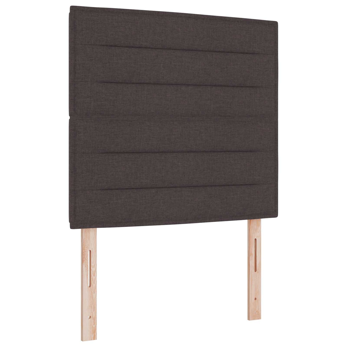 Ottoman-Bett mit Matratze und LED Schwarz 120 x 200 cm Stoff