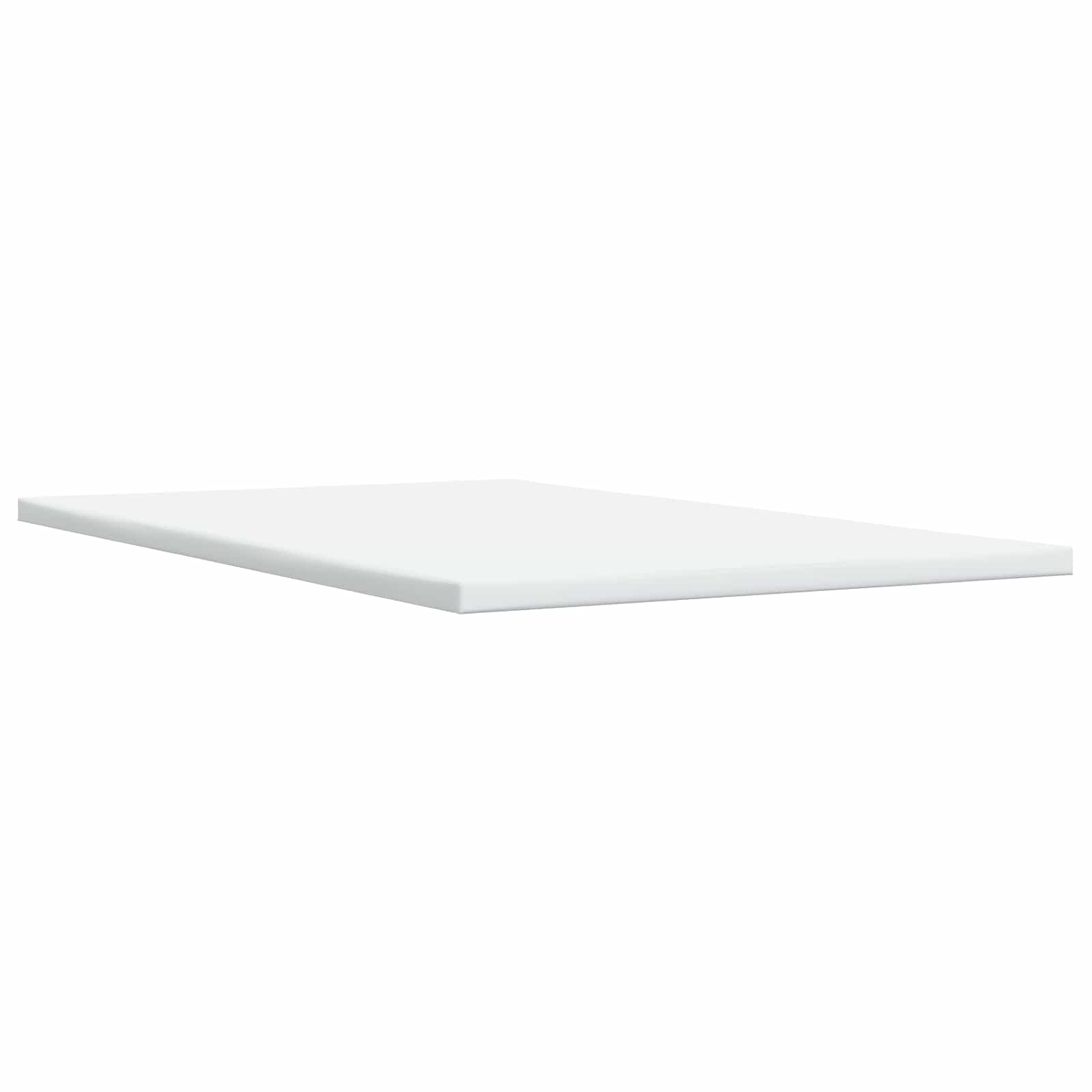 Ottoman-Bett mit Matratze und LED Creme 120 x 200 cm Stoff