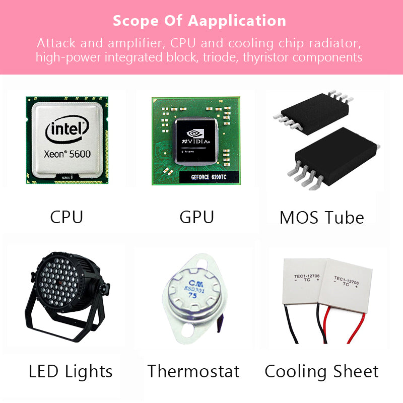 GD66 Wärmeleitpaste (0.5g) – Hochleistungskühlung für CPU, GPU und LED | Optimale Wärmeableitung, Hohe Viskosität, Breiter Temperaturbereich