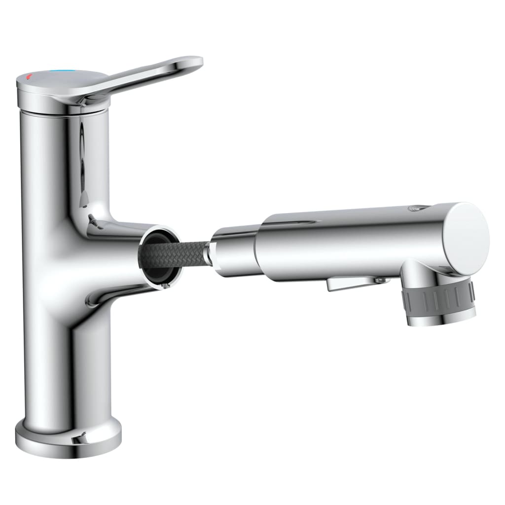 EISL mitigeur lavabo VARIABILE avec douche extractible chrome