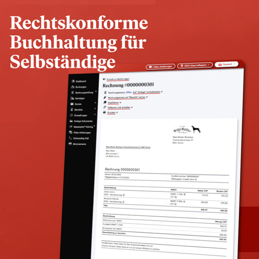 Einfache Buchhaltung Erklärung Basics für Shopify & Plattformen