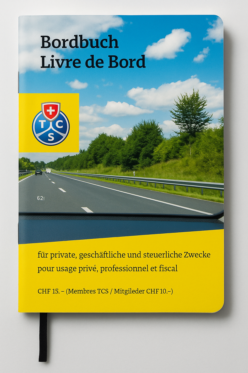 TCS Fahrtenbuch für Steuer und Privatfahrten A6