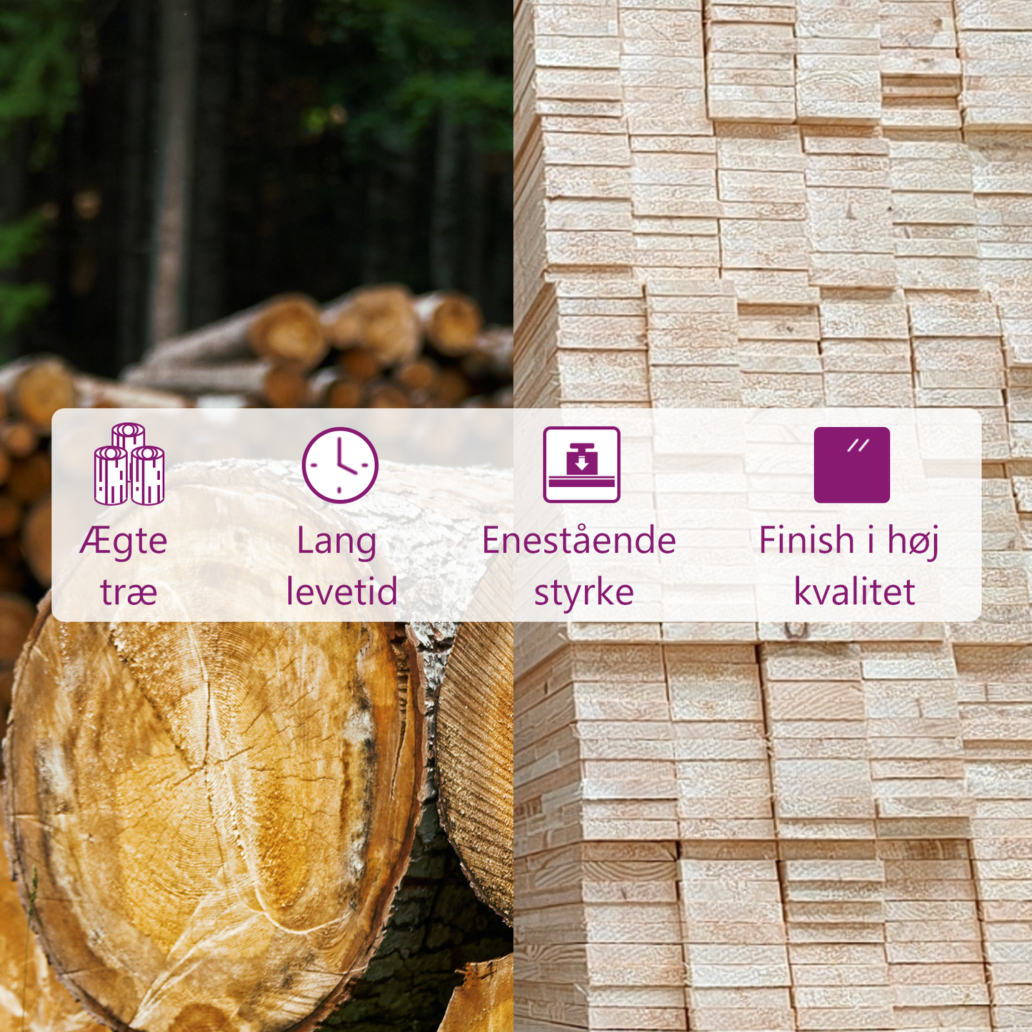 Garten-Fußhocker mit Kissen 2 Stk. Grau Massivholz Kiefer
