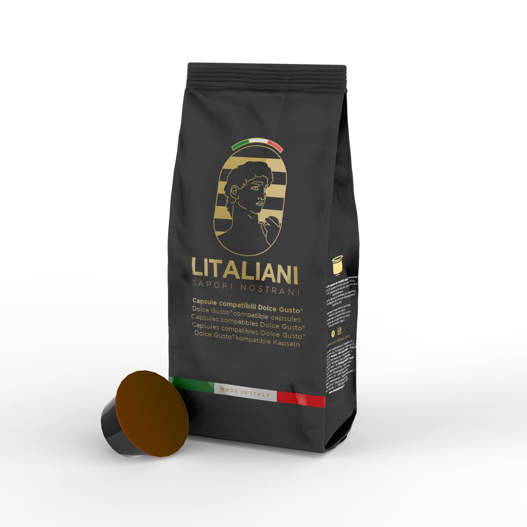Mochaccino-Getränk, Dolce Gusto® Kompatible Kapseln (10 St.) – Chogan in der Originalflasche