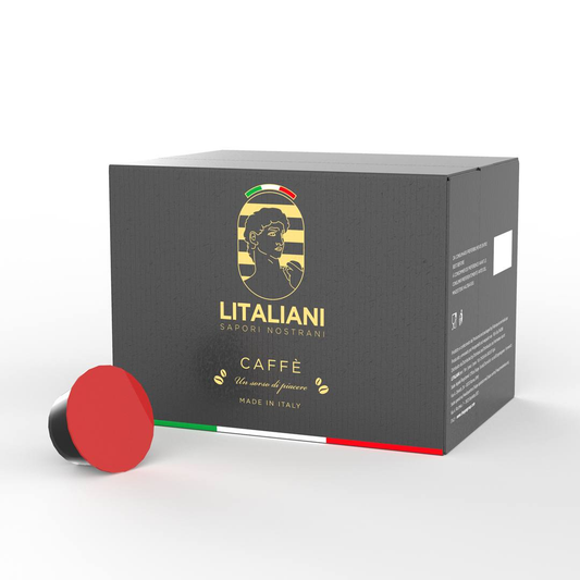 Dolce Gusto® Kompatible Kaffeekapseln – Miscela Rossa (Klassisch), 50 St. – Chogan in der Originalflasche