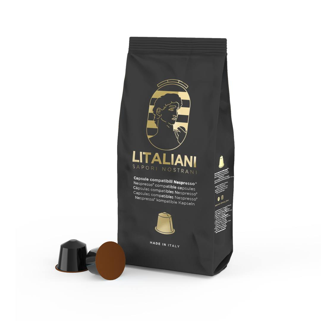 Getränk In Nespresso® Kompatiblen Kapseln – Nocciolino (Haselnuss), 15 St. – Chogan in der Originalflasche