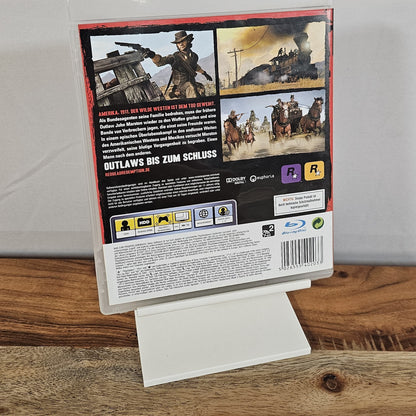 Red Dead Redemption für PlayStation 3 – Originalhülle, Rückseite mit Produktinformationen