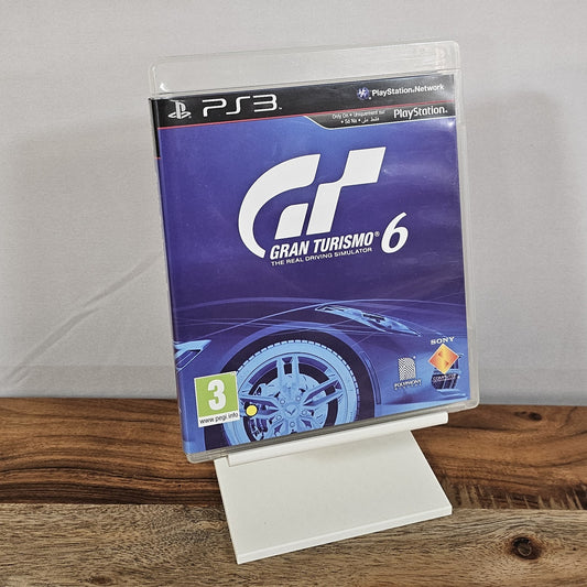 Gran Turismo 6 für PlayStation 3 – PS3-Spiel in Originalhülle, Vorderseite
