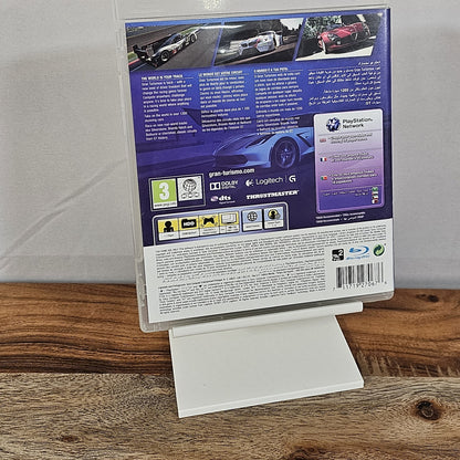 Gran Turismo 6 für PlayStation 3 – Originalhülle, Rückseite mit Produktinformationen
