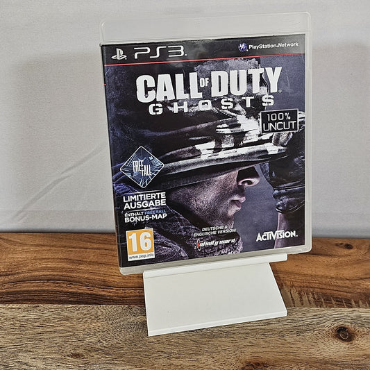 Call of Duty: Ghosts Limited Edition für PlayStation 3 – PS3-Spiel in Originalhülle, Vorderseite