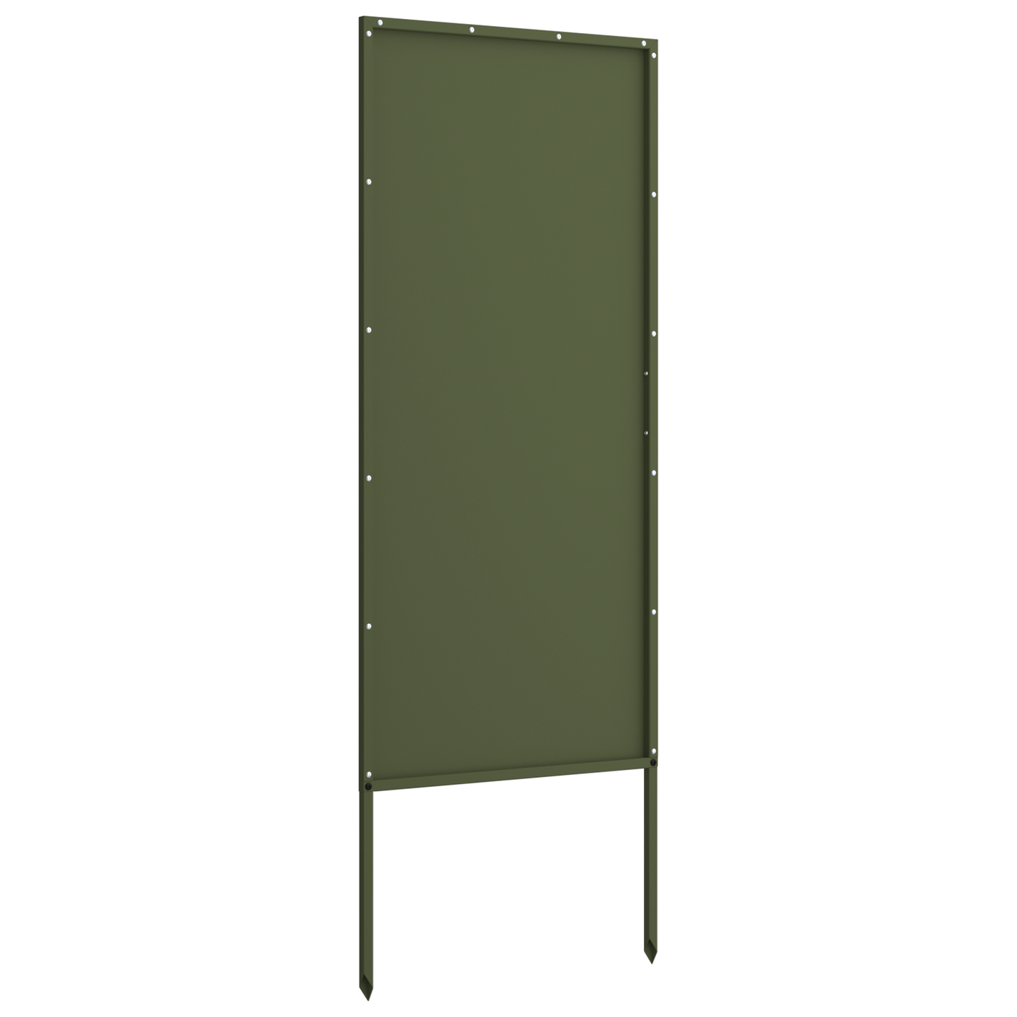 Garten Sichtschutz-Leinwand Olivgrün 50 x 140 cm