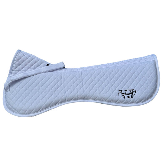 Pferde Sattel Auflage VaJo Memory weiss Sattelpolster Reitsport anatomisch Memory Foam