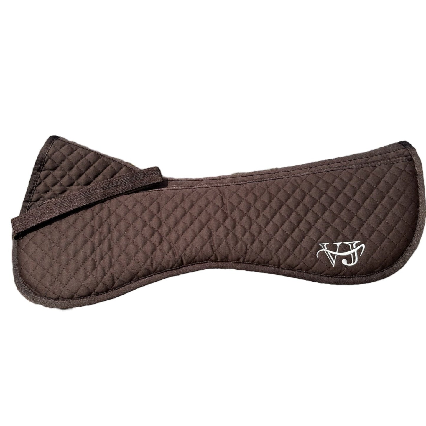 Pferde Sattel Auflage VaJo Memory braun Sattelpolster Reitsport anatomisch Memory Foam