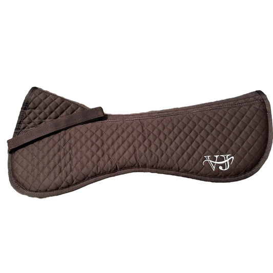 Pferde Sattel Auflage VaJo Memory braun Sattelpolster Reitsport anatomisch Memory Foam