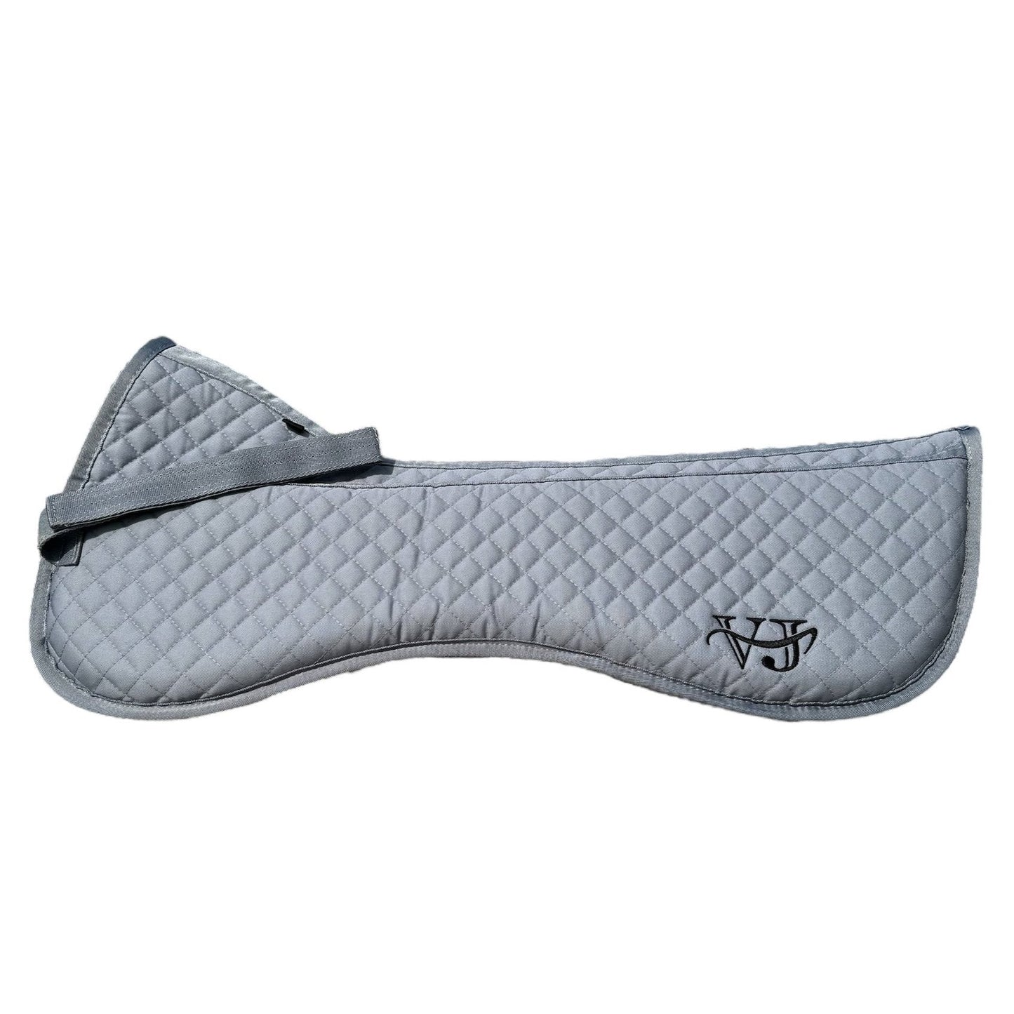 Pferde Sattel Auflage VaJo Memory grau Sattelpolster Reitsport anatomisch Memory Foam