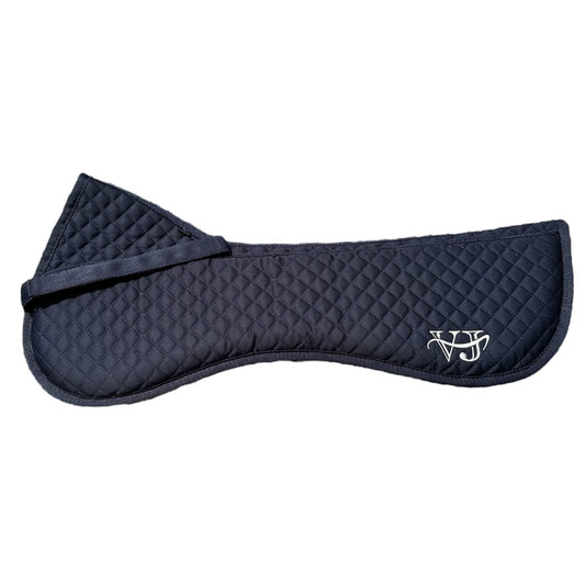 Pferde Sattel Auflage VaJo Hybrid navy Sattelpolster Reitsport anatomisch rutschfest