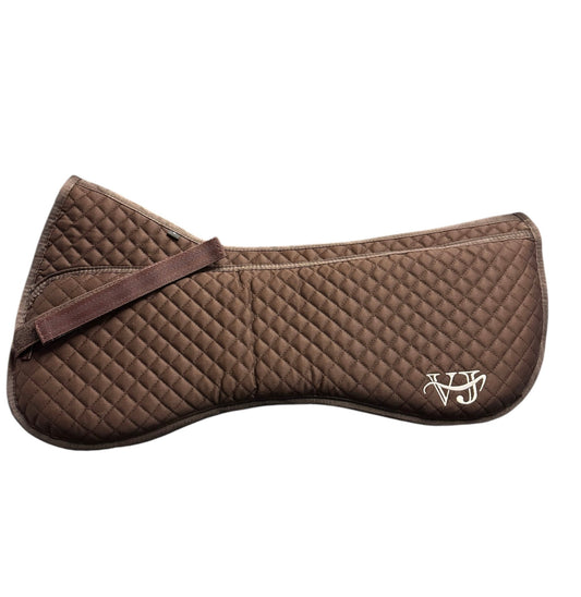 Pferde Sattel Auflage VaJo Wide braun Grösse L Sattelpolster Reitsport