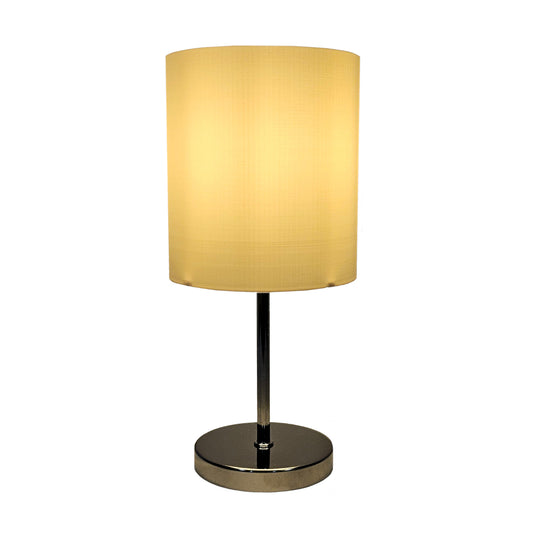 Schlichte Tischlampe mit warmem Licht - 3D-gedruckter Schirm