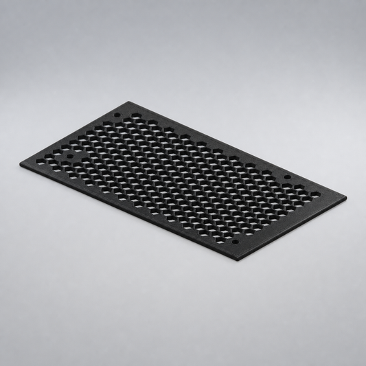Vorschau der ATX-PSU-Blende mit Honeycomb-Muster aus der STL-Datei