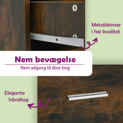 Unterschrank mit Schublade Lyon Räuchereiche 80x46x81,5 cm