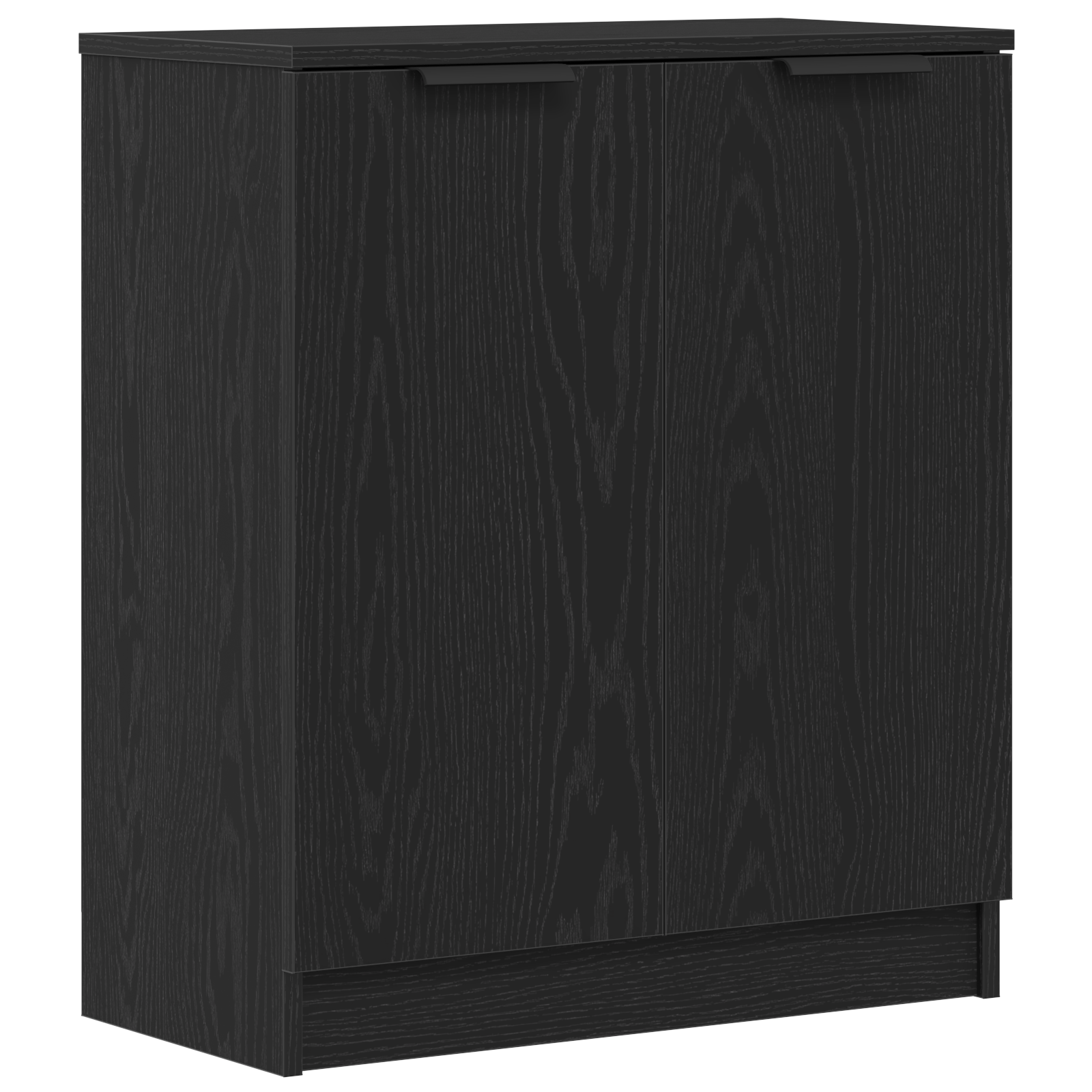 Sideboard 3 pcs Schwarz Eichen-Optik 180 x 30 x 70 cm