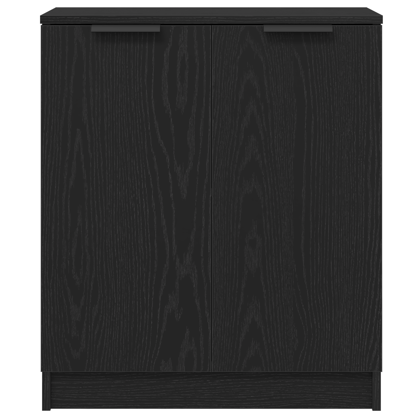Sideboard 3 pcs Schwarz Eichen-Optik 180 x 30 x 70 cm