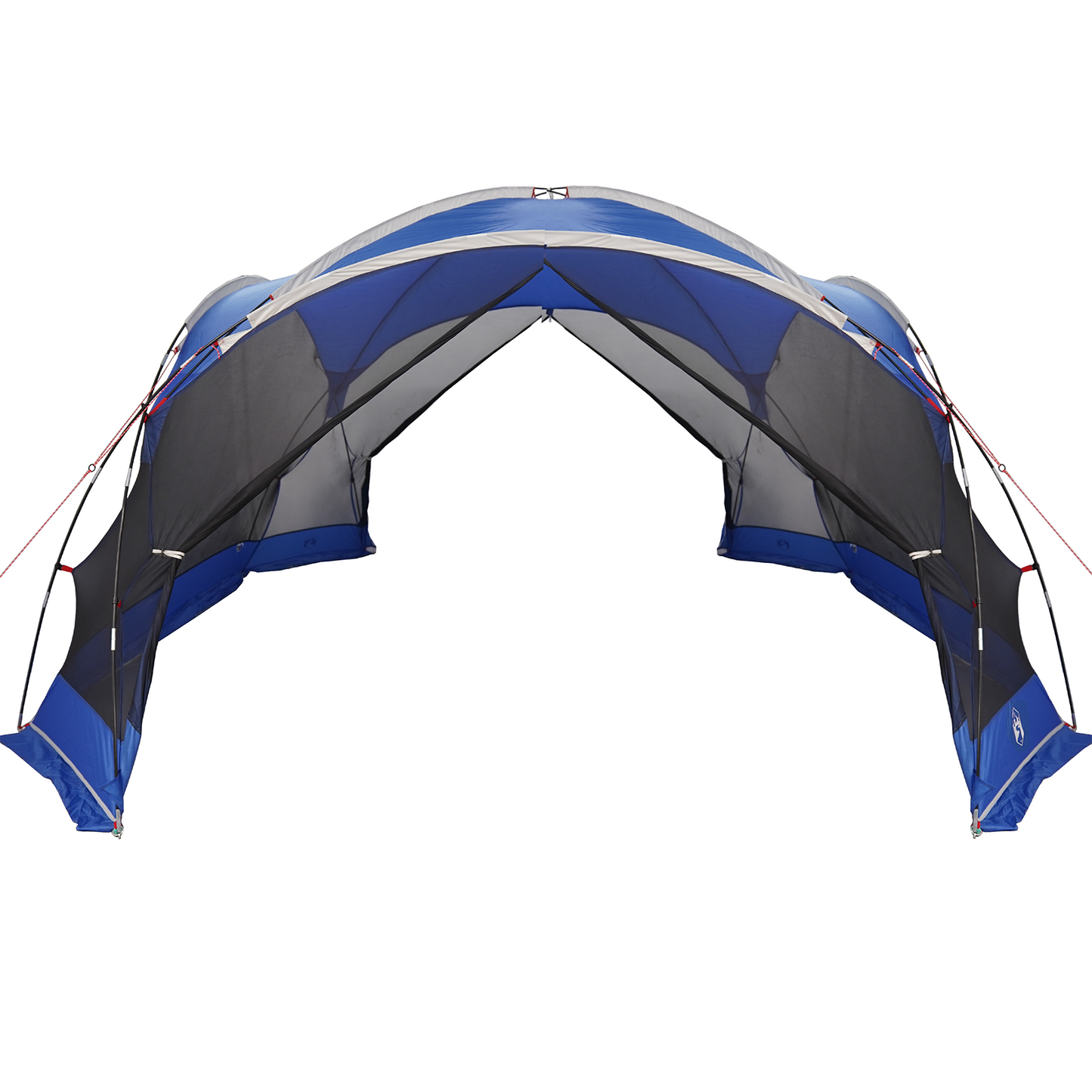 Zelte mit Dach Azurblau 434 x 434 x 230 cm Polyester