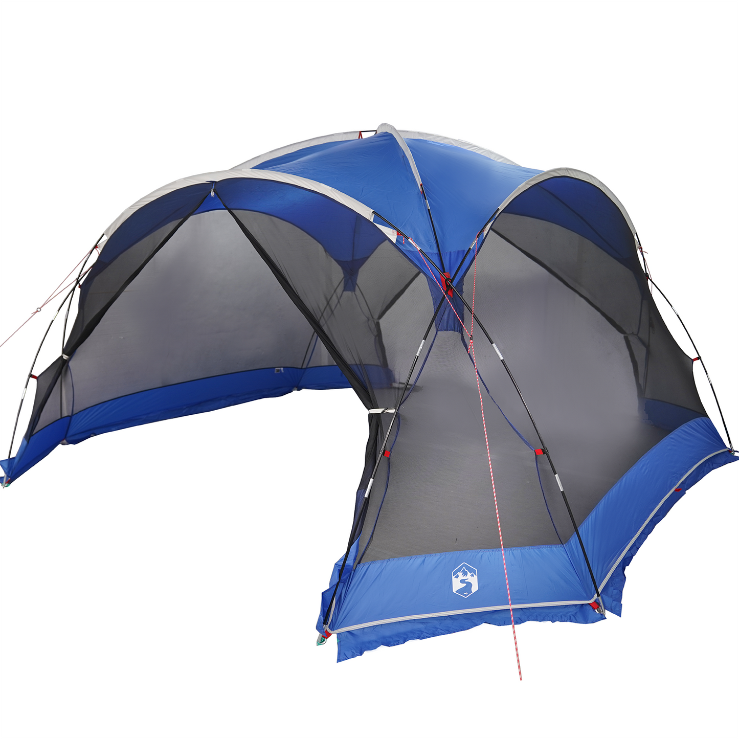 Zelte mit Dach Azurblau 434 x 434 x 230 cm Polyester