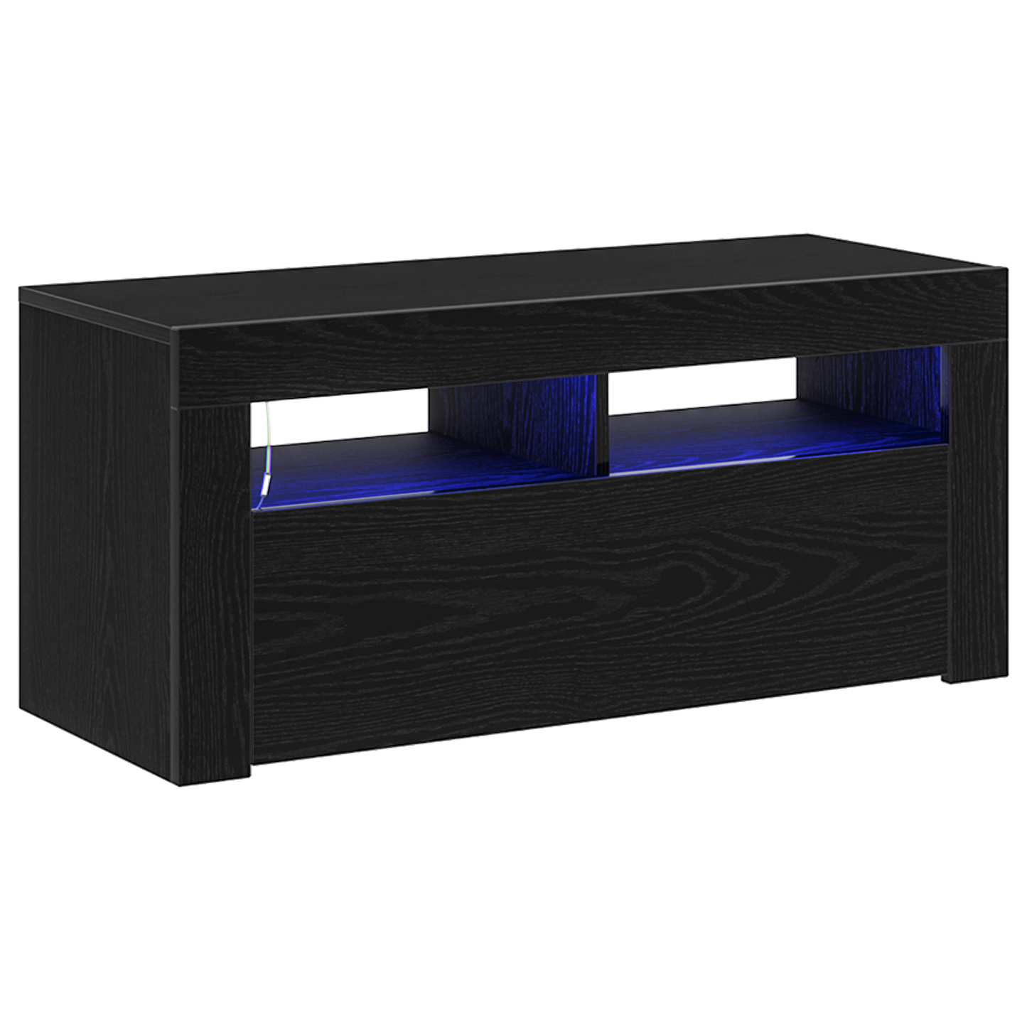 TV-Schränk Schwarz 90 x 35 x 40 cm Holzwerkstoff