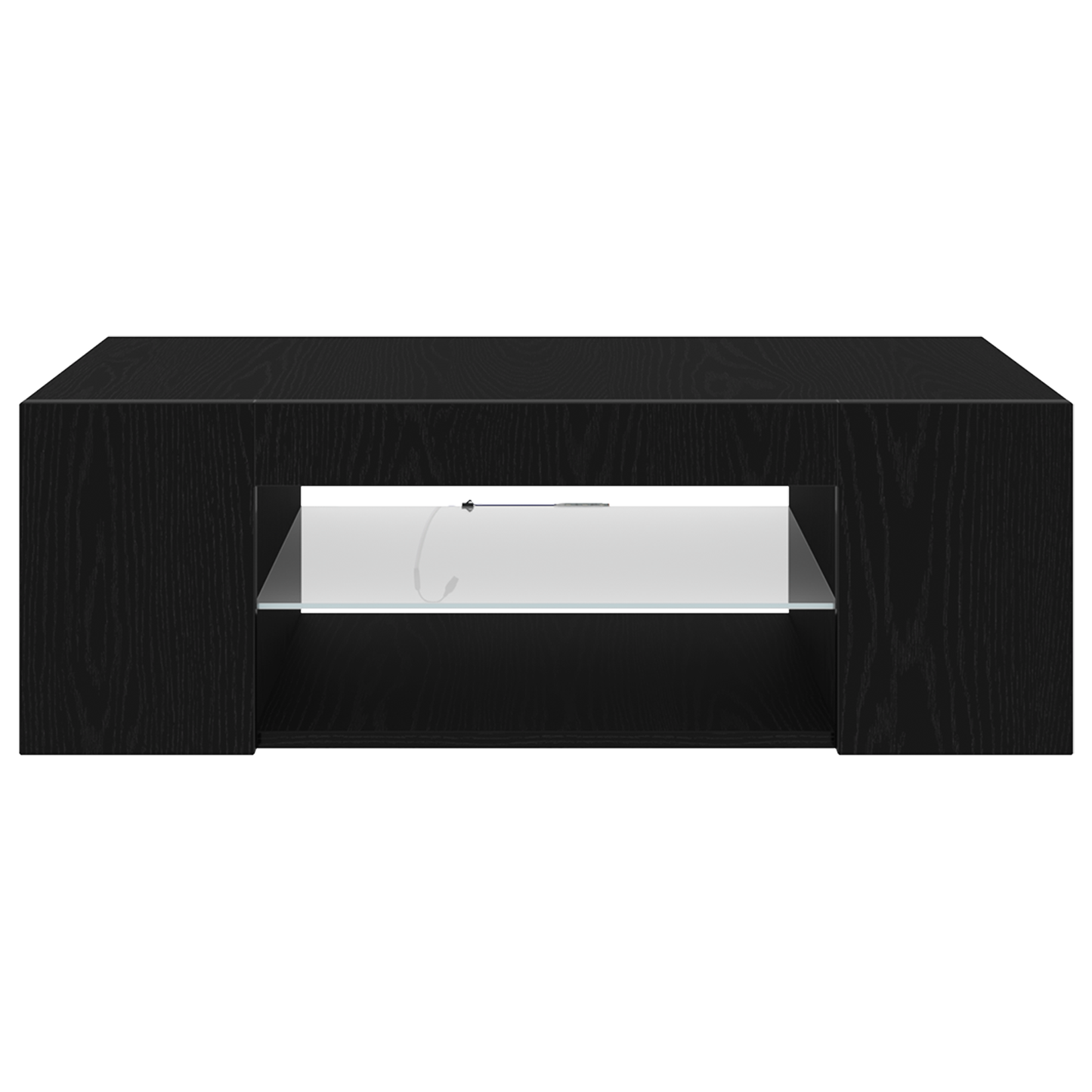 TV-Schränk Schwarz 90 x 39 x 30 cm Holzwerkstoff
