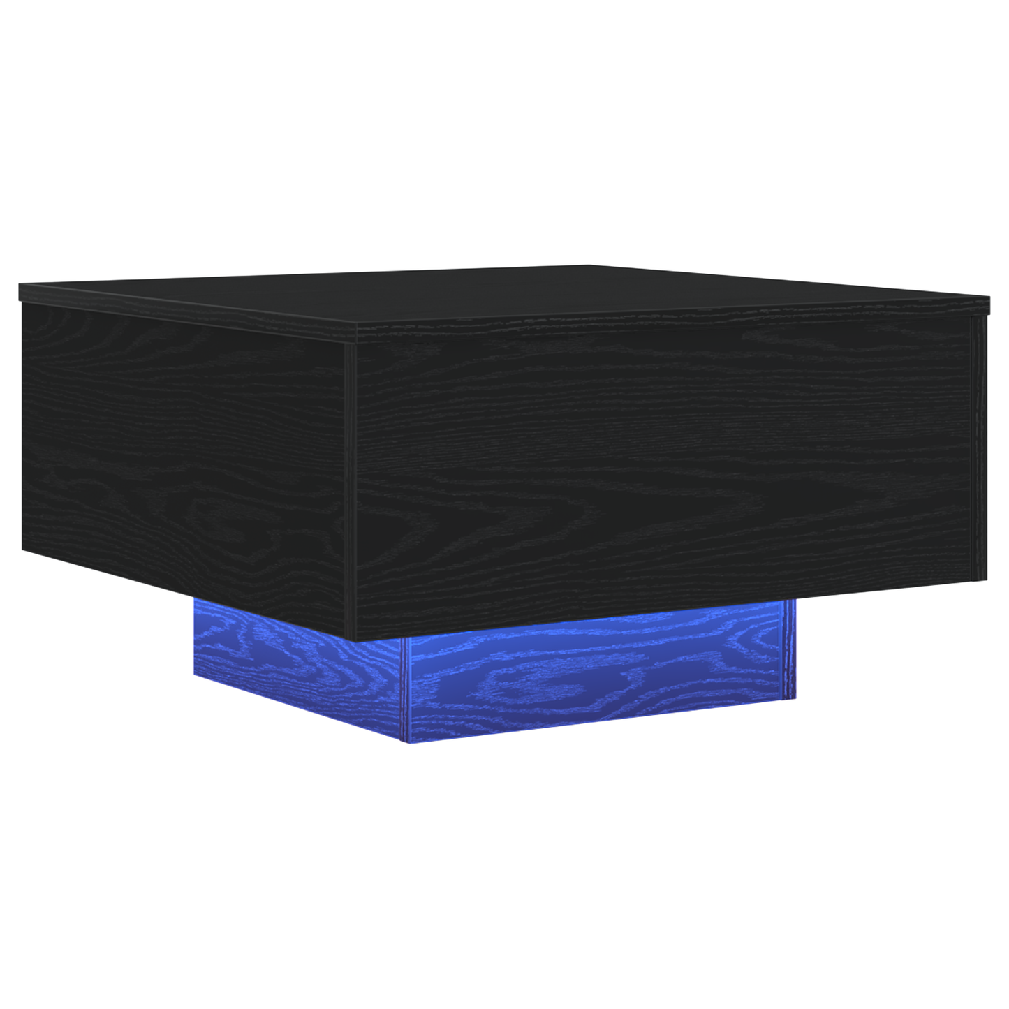 Couchtisch Schwarze Eiche 55 x 55 x 31 cm Holzwerkstoff