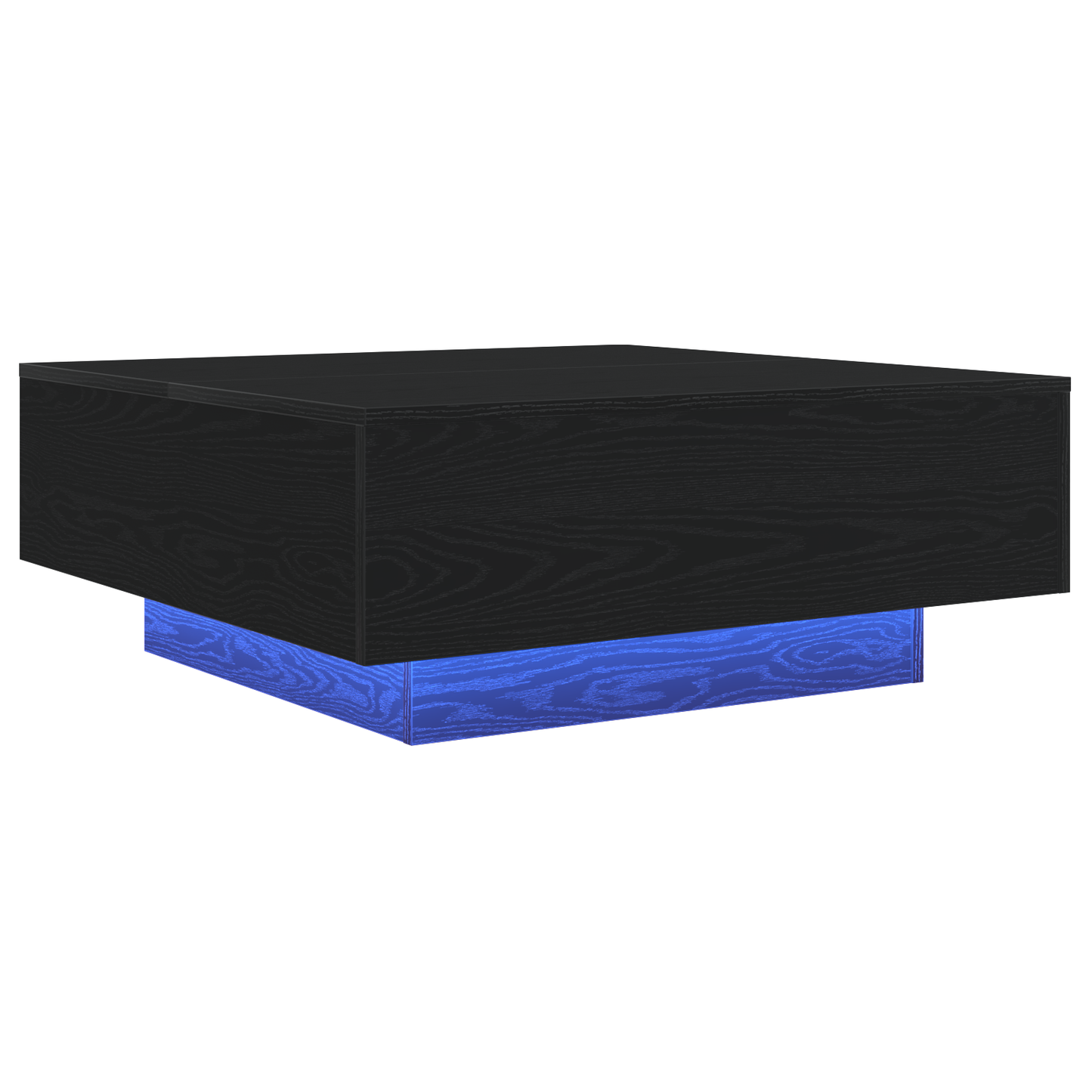 Couchtisch Schwarze Eiche 80 x 80 x 31 cm Holzwerkstoff