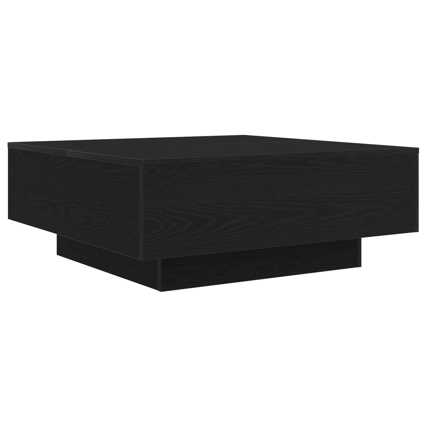 Couchtisch Schwarze Eiche 80 x 80 x 31 cm Holzwerkstoff