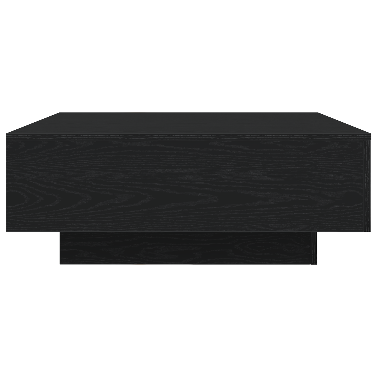Couchtisch Schwarze Eiche 80 x 80 x 31 cm Holzwerkstoff