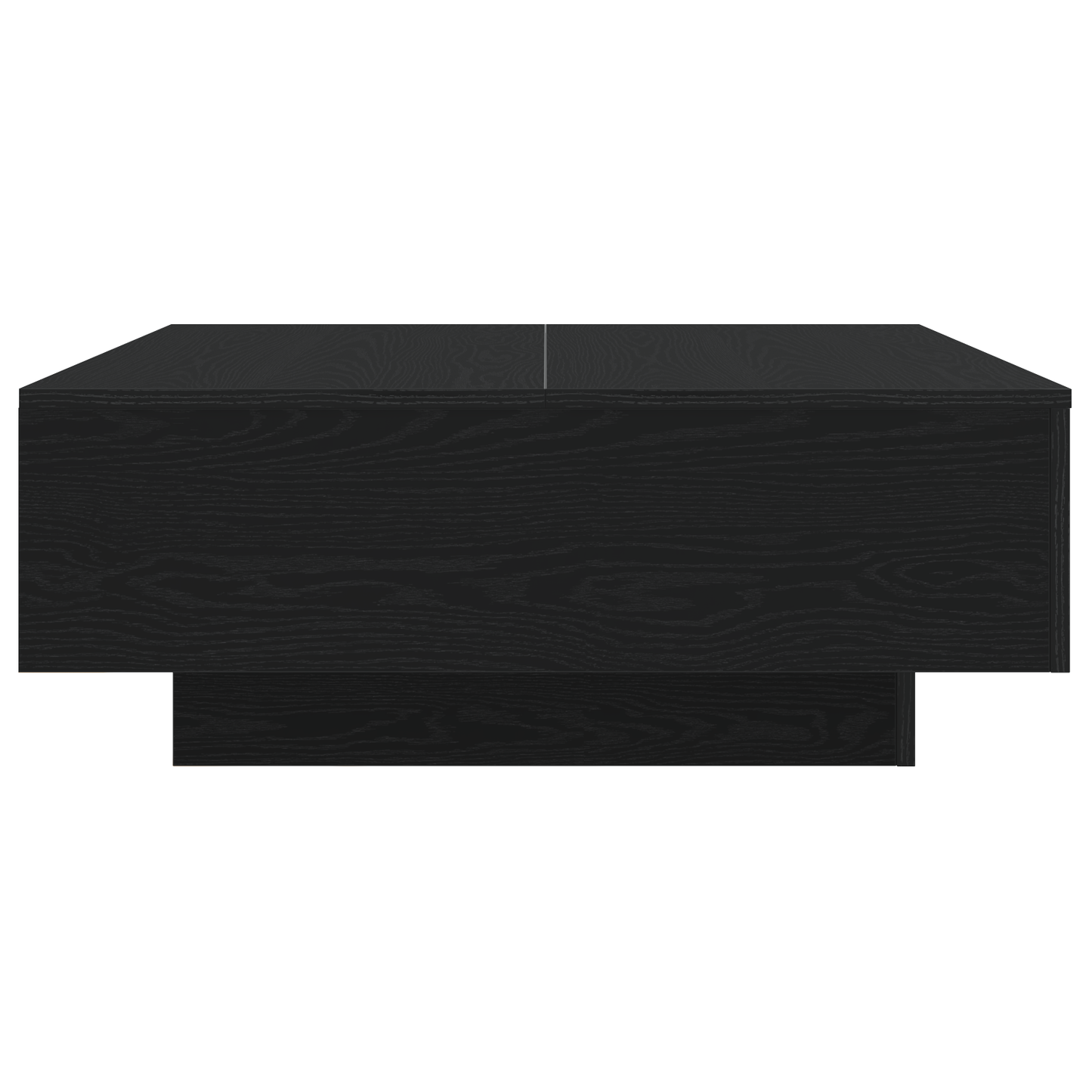 Couchtisch Schwarze Eiche 80 x 80 x 31 cm Holzwerkstoff