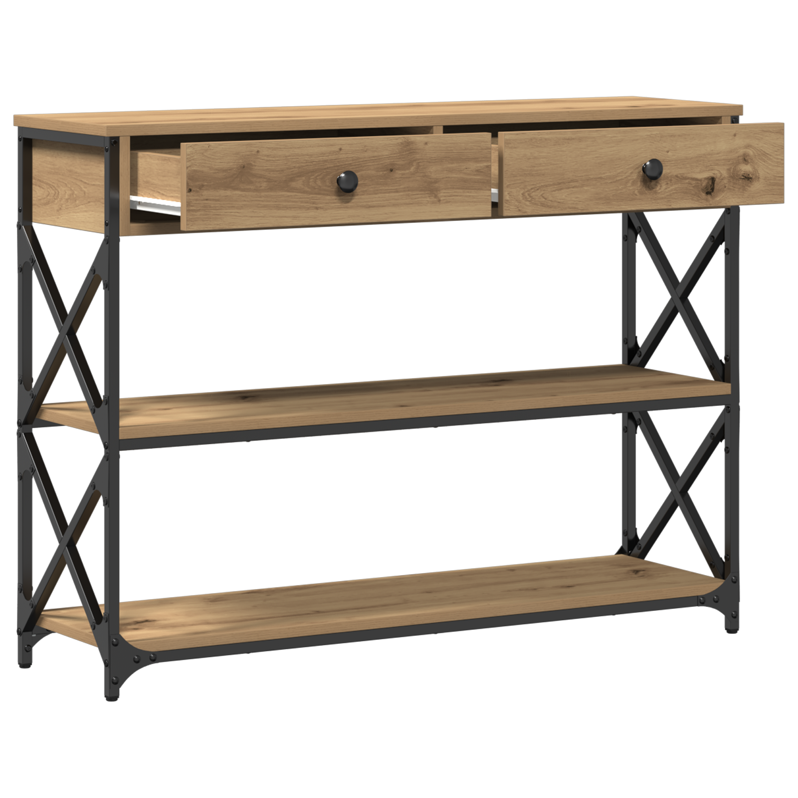 Konsole Tisch Artisan-Eiche 100 x 28 x 75 cm