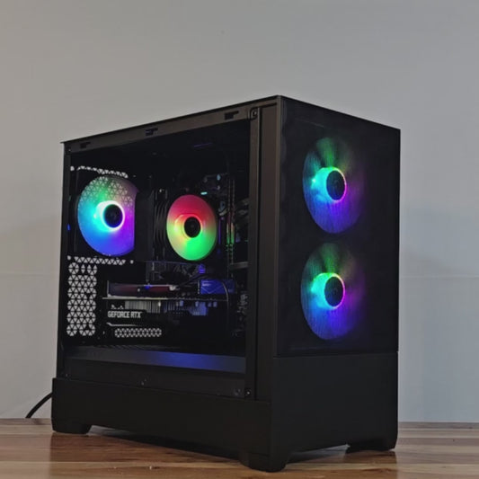 🔥 Gaming PC Ryzen 5 / RTX 3050 / 16GB RAM / Fractal RGB