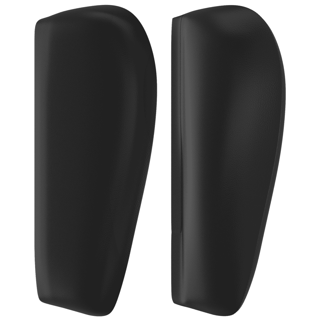 Boxspringbett mit Matratze Schwarz 90x190 cm Kunstleder
