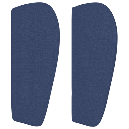 Boxspringbett mit Matratze Blau 160x200 cm Stoff