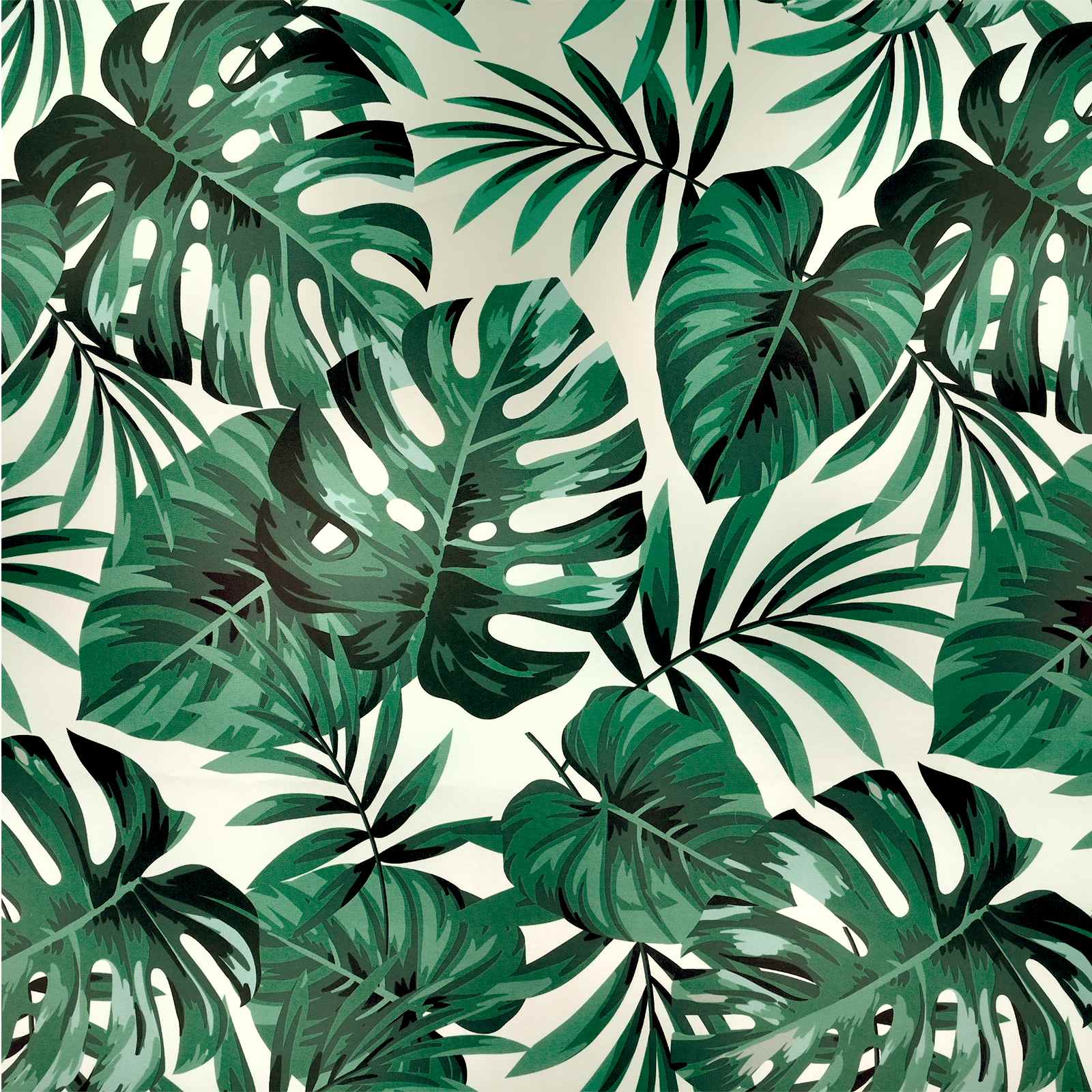 Sofakissen für draußen Polyester Blattmuster 60 x 60 cm