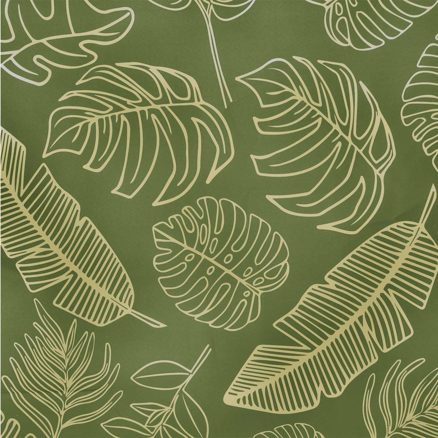 Sofakissen für draußen Polyester Blattdesign 80 x 80 cm