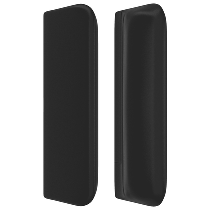 LED Kopfteil Schwarz 93x16x78/88 cm Kunstleder