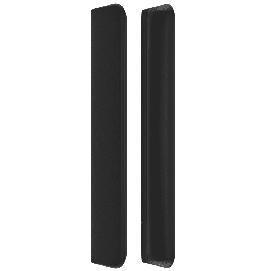Boxspringbett mit Matratze Schwarz 100x200 cm Kunstleder