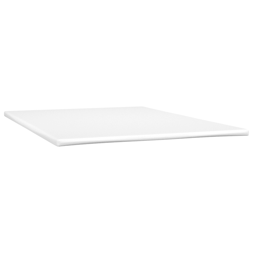 Boxspringbett mit Matratze & LED Dunkelgrau 140x200 cm Stoff