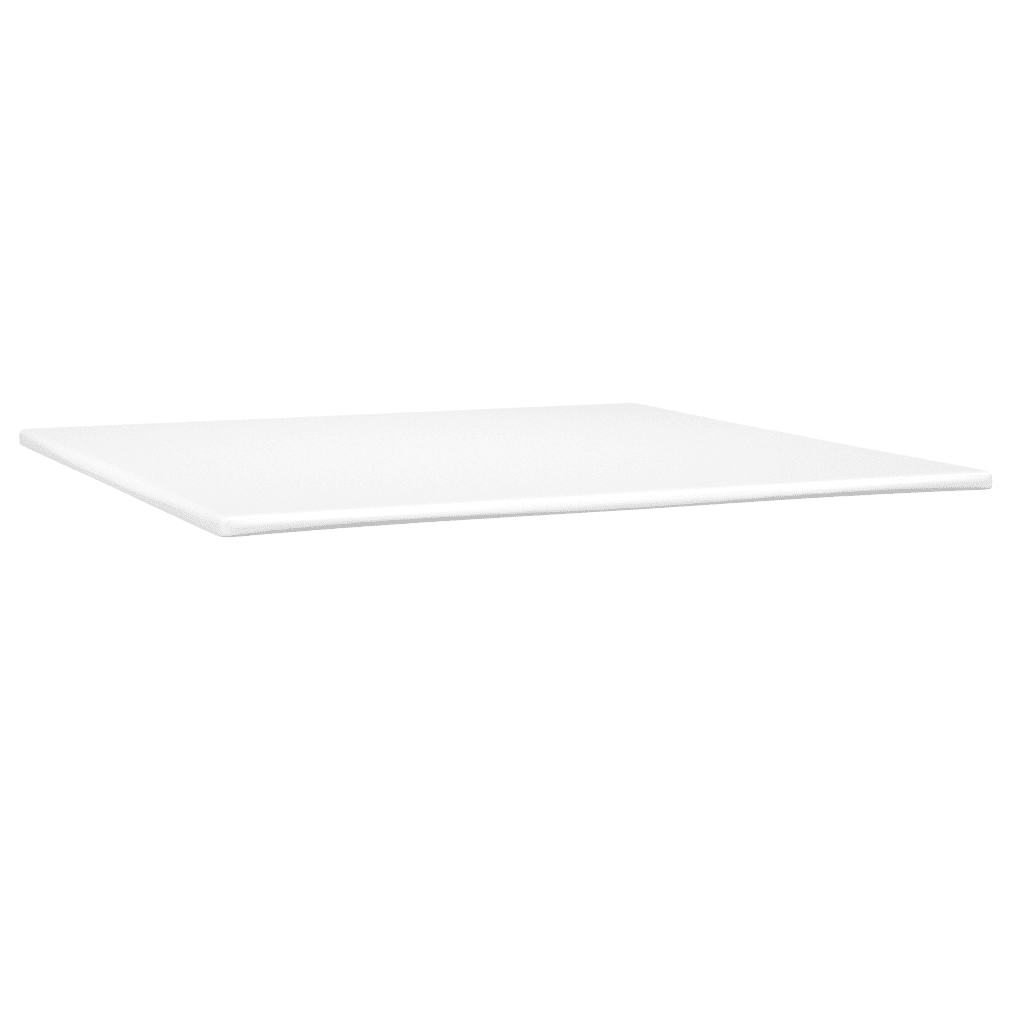 Boxspringbett mit Matratze & LED Blau 200x200 cm Stoff