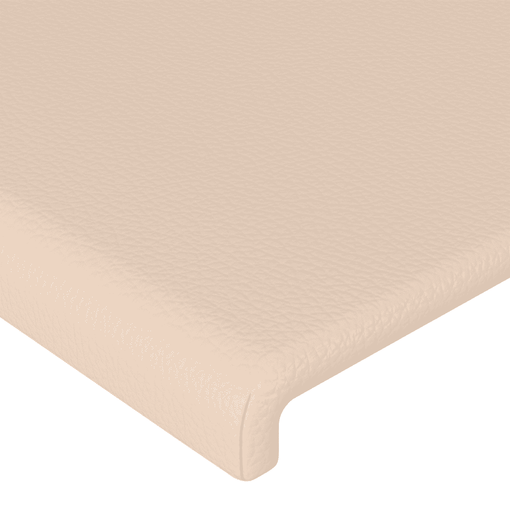 Boxspringbett Matratze Cappuccino-Braun 120x200cm Kunstleder